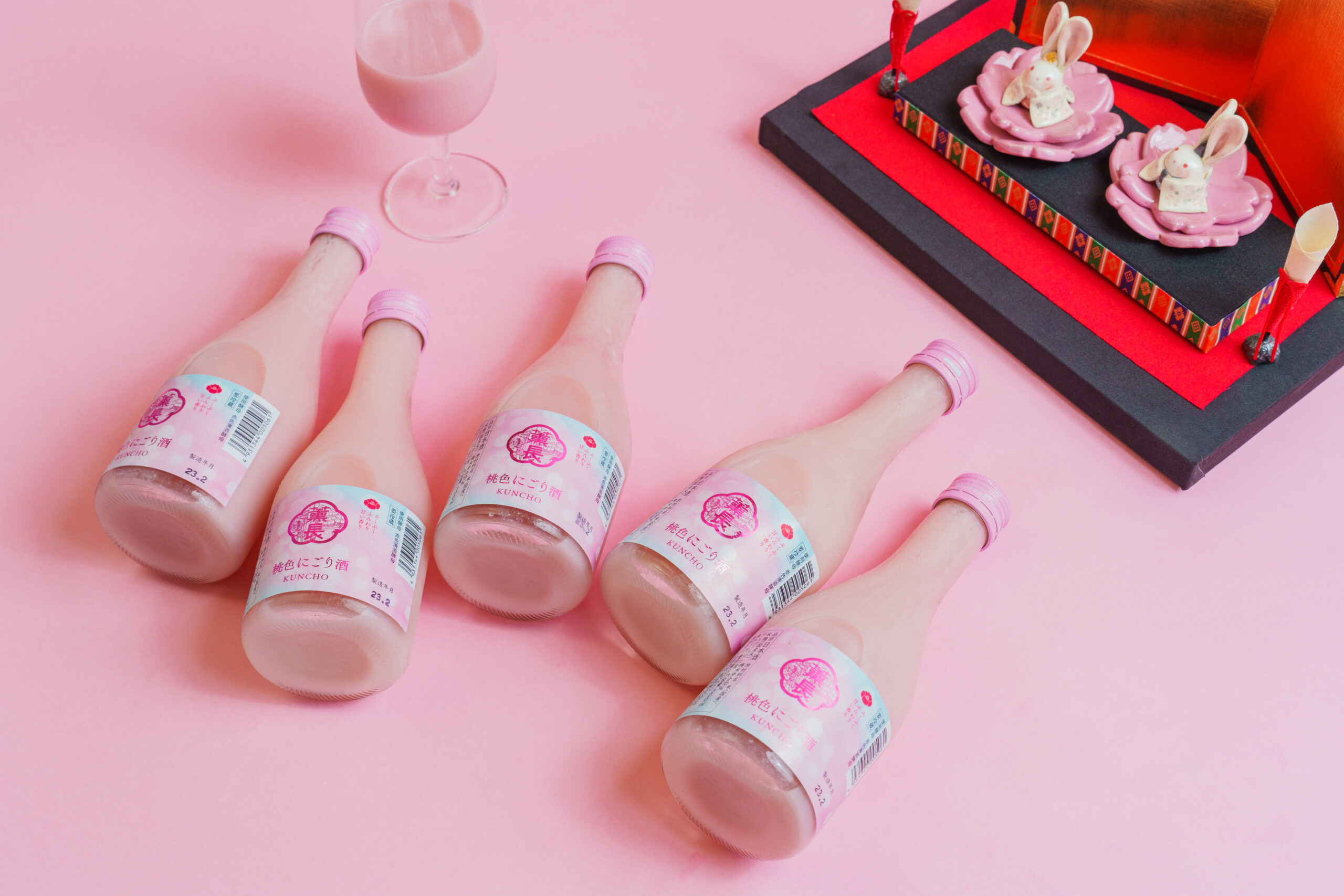 ひな祭りにぴったり！春を彩る日本酒「桃色にごり酒」で乾杯 - 大分県